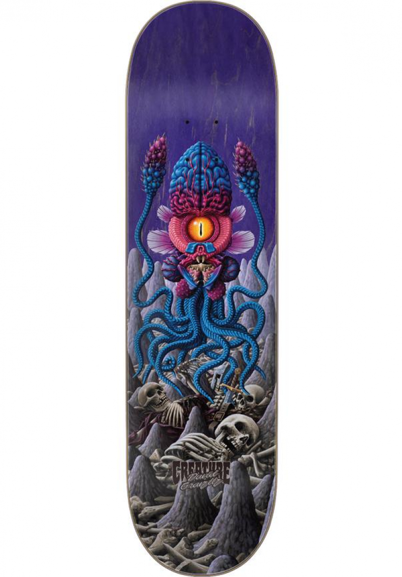 Creature 8,375 Gravette Caverns Skateboard Deck